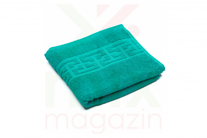 Prosop fata 50x90 cm, 400 gr/mp, produs in pakistan, 100% bumbac, culoare : verde [1]