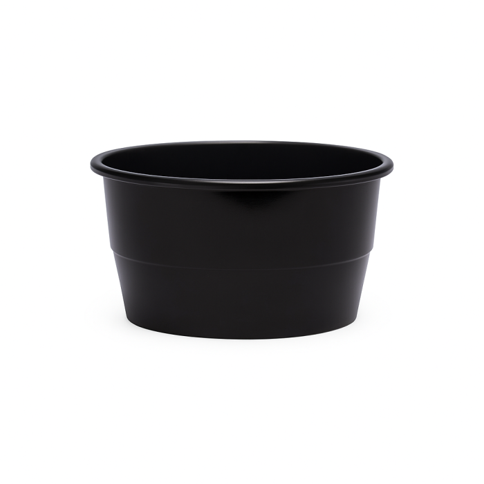 Bol supă PP 360 ml, negru, 50 buc/set [2]