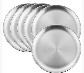 Platou Rotund din Inox – Ø28 cm - 6 Buc / Set [1]