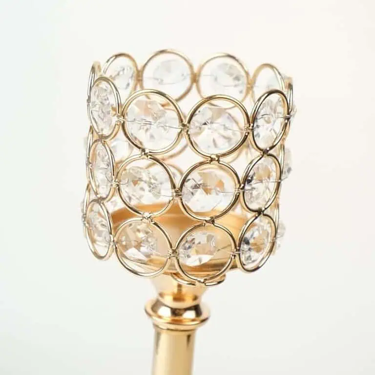 Suport Lumânare Lux din Sticlă și Metal – Design Modern și Raffinat [2]