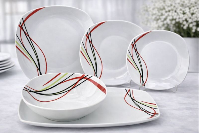 Set farfurii din portelan Modern Lines Prestige – 40 piese [3]
