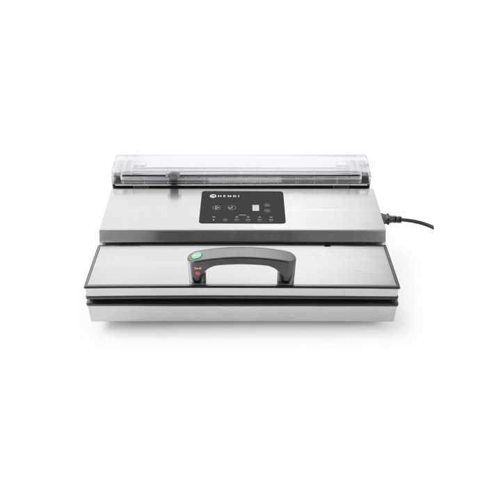 Aparat de vidat profesional Hendi Kitchen Line, 550W, pompa dubla de capacitate mare 16lt/min, inox, 490x260x(H)145 mm [3]
