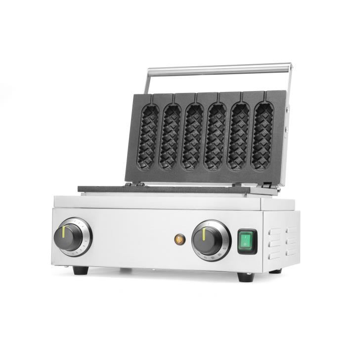 Aparat vafe Corn Dog Hendi, 1550w, timer, termostat reglabil 50°C-220°C, 3900x3350x(h)2300mm [2]