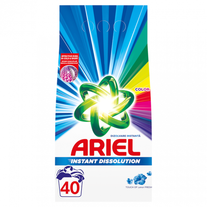 Ariel detergent rufe automat 3kg touch of lenor fresh 40spalari [1]