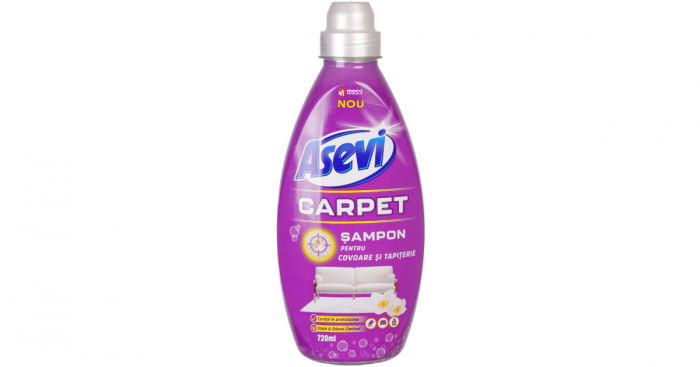 Asevi sampon covoare tapiterii 720ml [1]