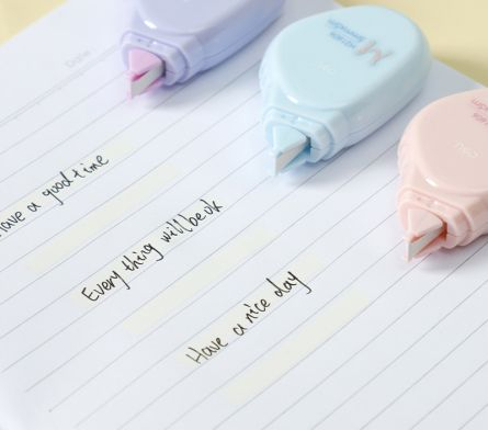 Bandă Corectoare 5mm x 5m Macaron DELI – Corecturi rapide, curate și precise [3]