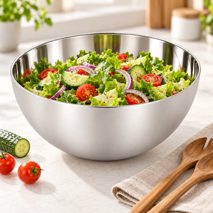 Bol din inox, 26 cm, capacitate aproximativ 4 litri [4]