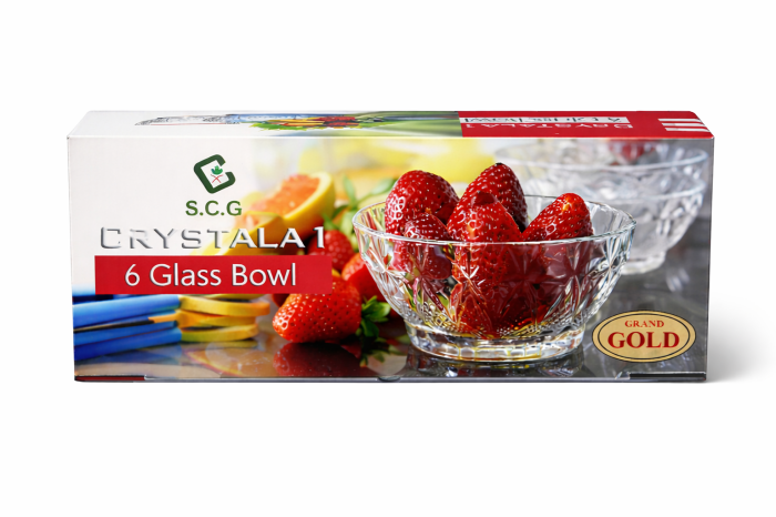 Bol din Sticlă Crystal/KIG – 6 Buc / Set [2]