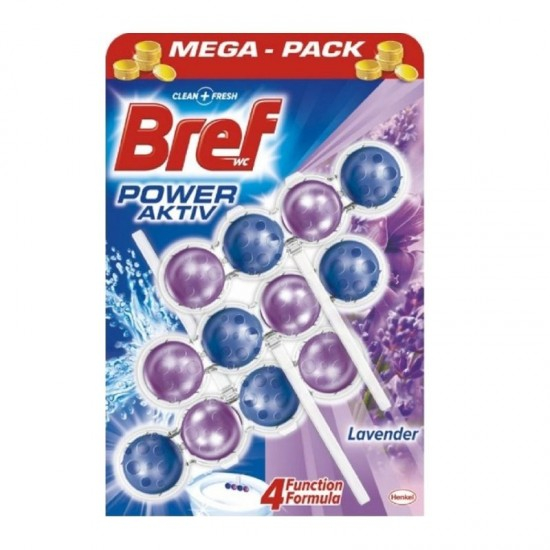 Bref odorizant wc bile 3x50g aktiv lavanda [1]