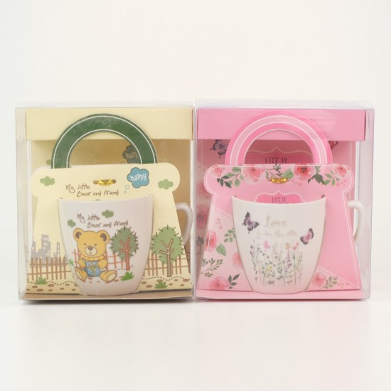 Cana din ceramica mica wow [2]