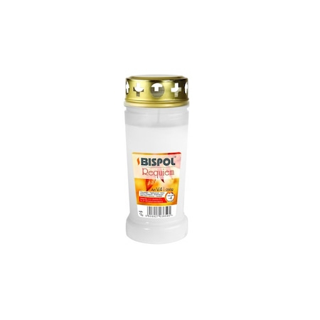 Candela cu capac v4 alb 16buc/set [1]