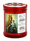 Candela plastic cu capac t20 10buc/set [2]