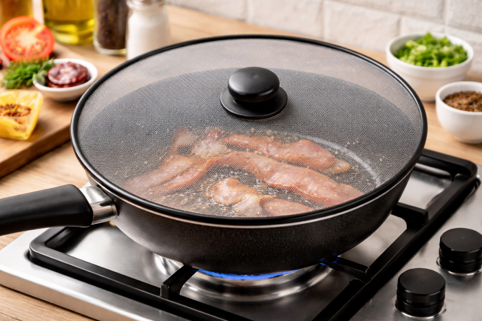 Capac antistrop 25 cm – protecție eficientă împotriva stropilor [2]