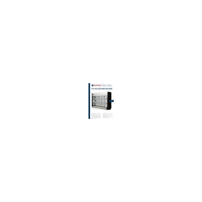 Capcana insecte - voltaj mare 2000-2500V - acoperire 150 mp - Hendi - 640x90x(H)360 mm [2]