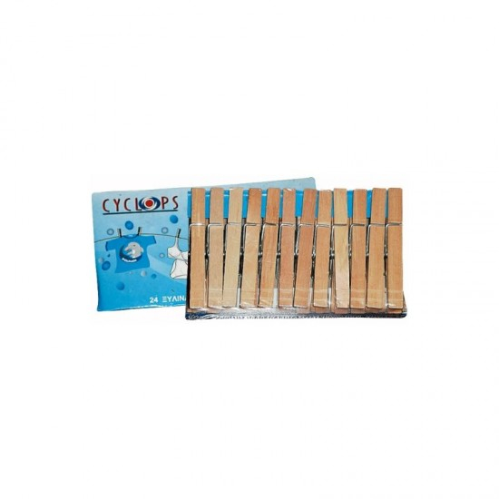 Carlige rufe lemn set 24buc [1]