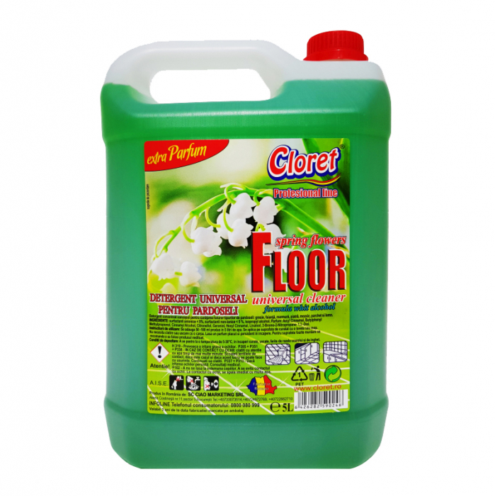 Cloret detergent pardoseli 5l lacramioare [1]