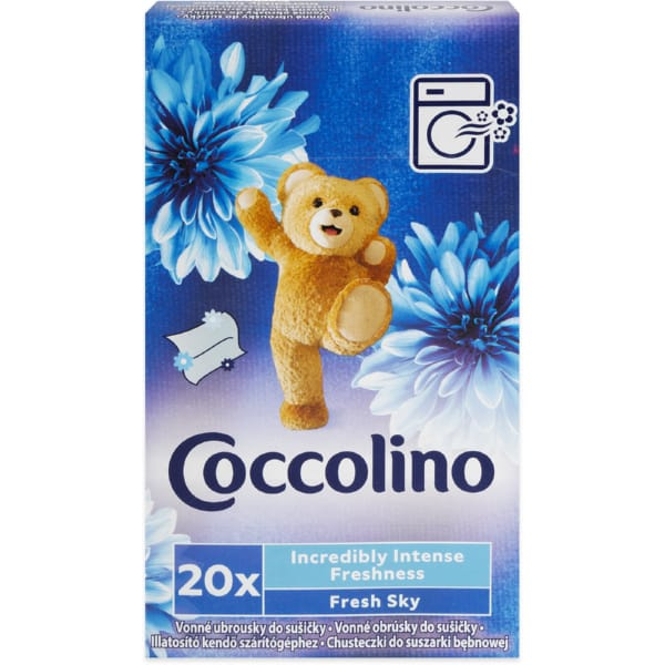 Coccolino servetele parfumate 20buc fresh sky [1]