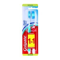 Colgate periuta dinti triple action 2buc/set medium [1]