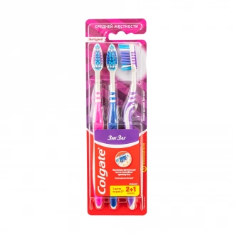 Colgate periuta dinti zig zag medium 3buc/set [1]
