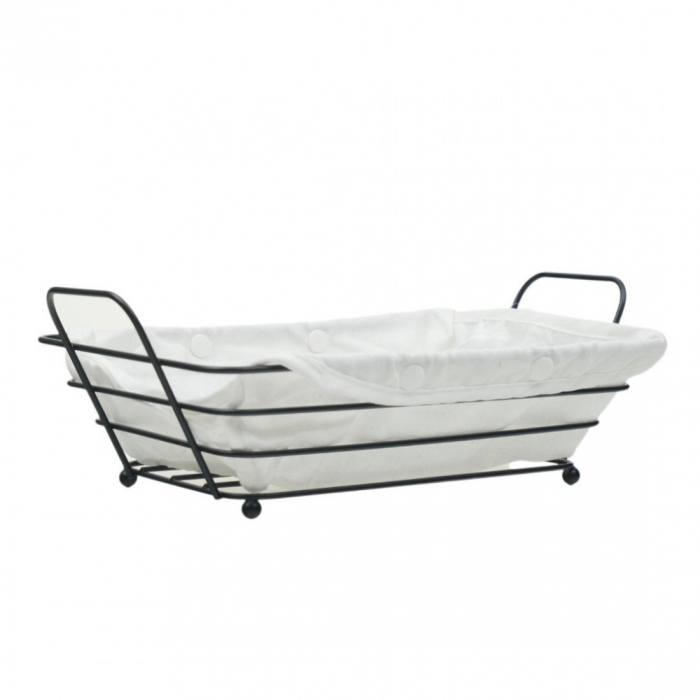 Coș de Pâine din Fier și Plastic – 29.5 x 19 x 10 cm [1]