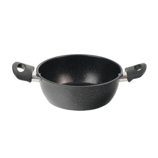 Cratita cu manere antiaderenta marmorata 22cm [2]