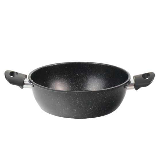 Cratita cu manere antiaderenta marmorata 24cm [3]