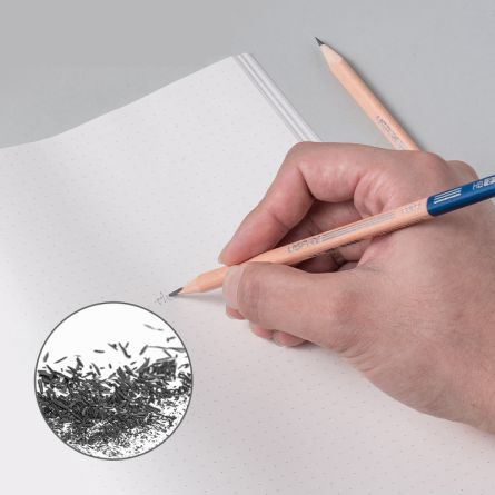 Creion grafit HB fără gumă Deli [8]