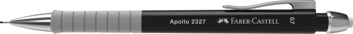 Creion mecanic 0.7 mm Apollo Faber-Castell, negru [2]