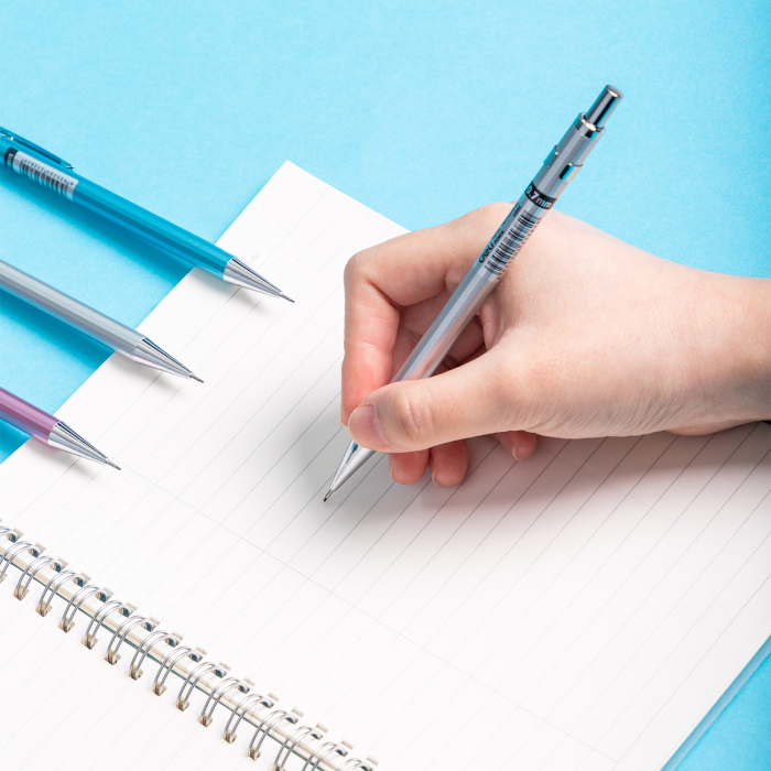 Creion Mecanic 0.7 mm Corp Metalic - Diverse Culori – DELI [7]