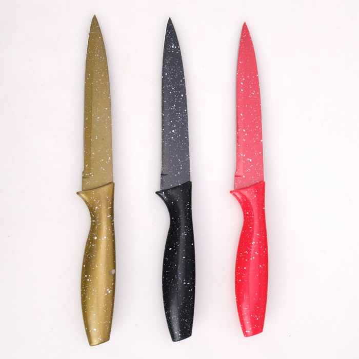 Cuțit Ceramic cu Teacă – Model Color Marmurat | 23,5 cm [5]