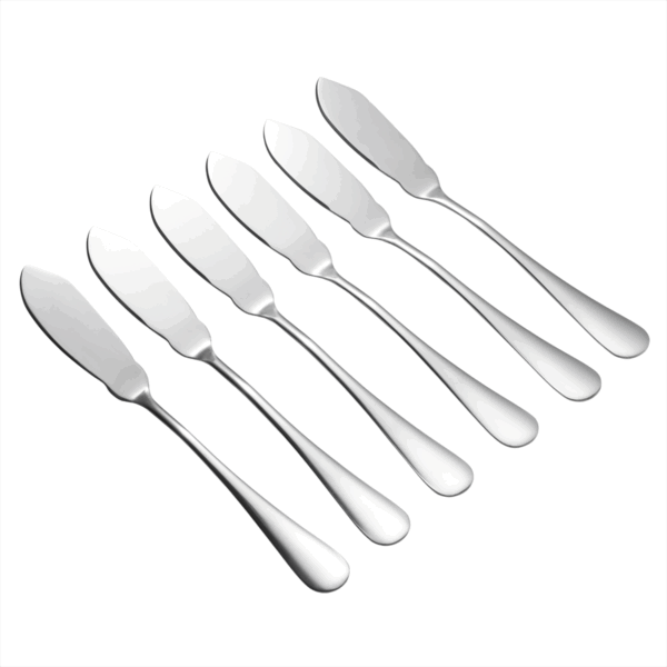 Cuțit de Pește din Inox Canada - 6 Buc / Set [1]