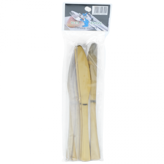 Cutit inox deluxe gold 6buc/set wow [2]
