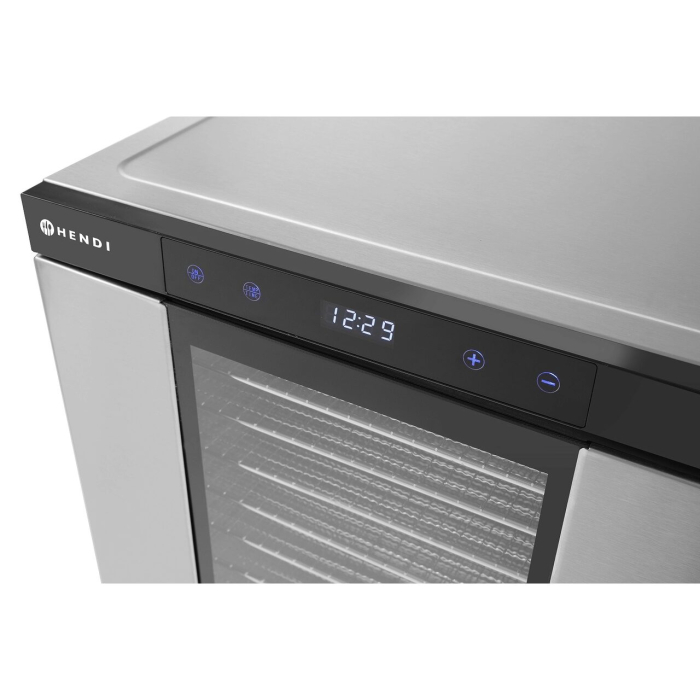 Deshidrator alimente Hendi Profi Line, 1000 W, 10 tavi, Temperatura reglabila 35-75?C, Gri [7]