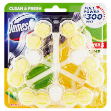 Domestos power 5 odorizant wc bile 3x55g lime [1]