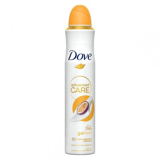 DOVE ANTIPERSPIRANT DEO 150ML ADVANCED CARE FRESH PASSION FRUIT 72H [1]