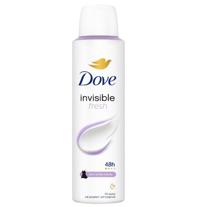 DOVE ANTIPERSPIRANT DEO 150ML INVISIBLE FRESH [1]