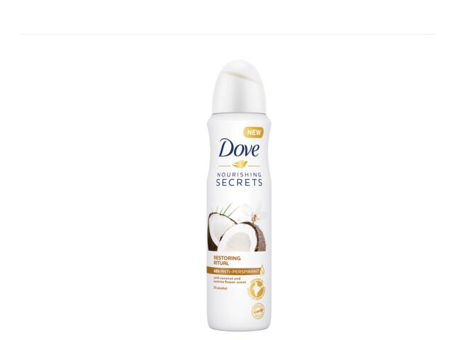 Dove antiperspirant deo 250ml restoring ritual coconut [1]