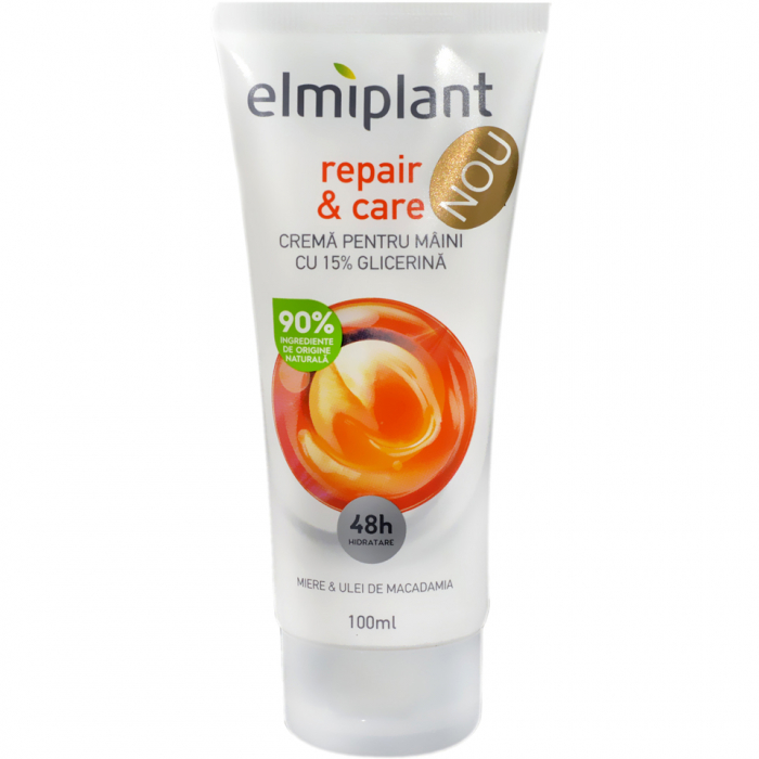 Elmiplant crema maini 100ml miere macadamia oil [1]