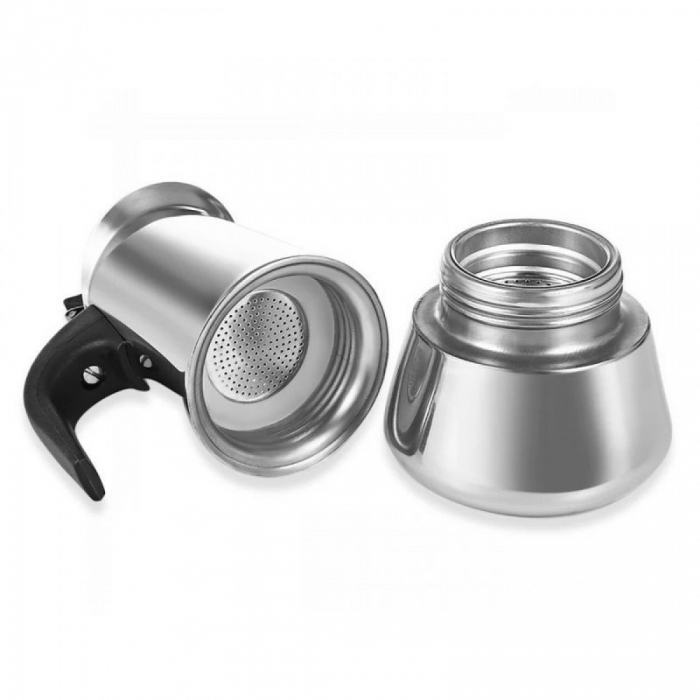 Espresor Manual din Inox – 6 Cești (Model MX) [4]