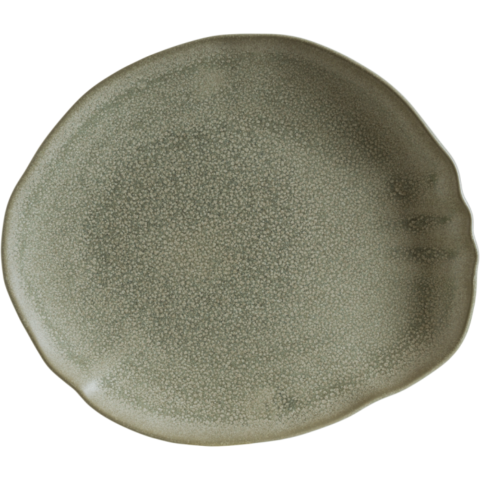 Farfurie Ovală din Ceramică Vitrificată Bonna Adelfa Tone 20 cm ( ADFTON20OV ) – Eleganță Organică și Durabilitate Premium [1]