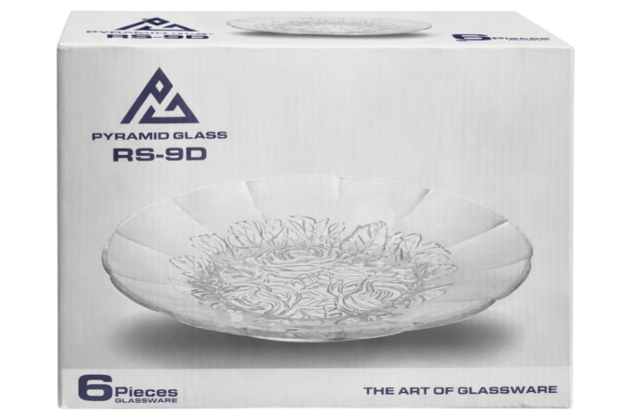 Farfurii adânci din sticlă termorezistentă RS – 21,5 cm - 6 Buc / Set [2]