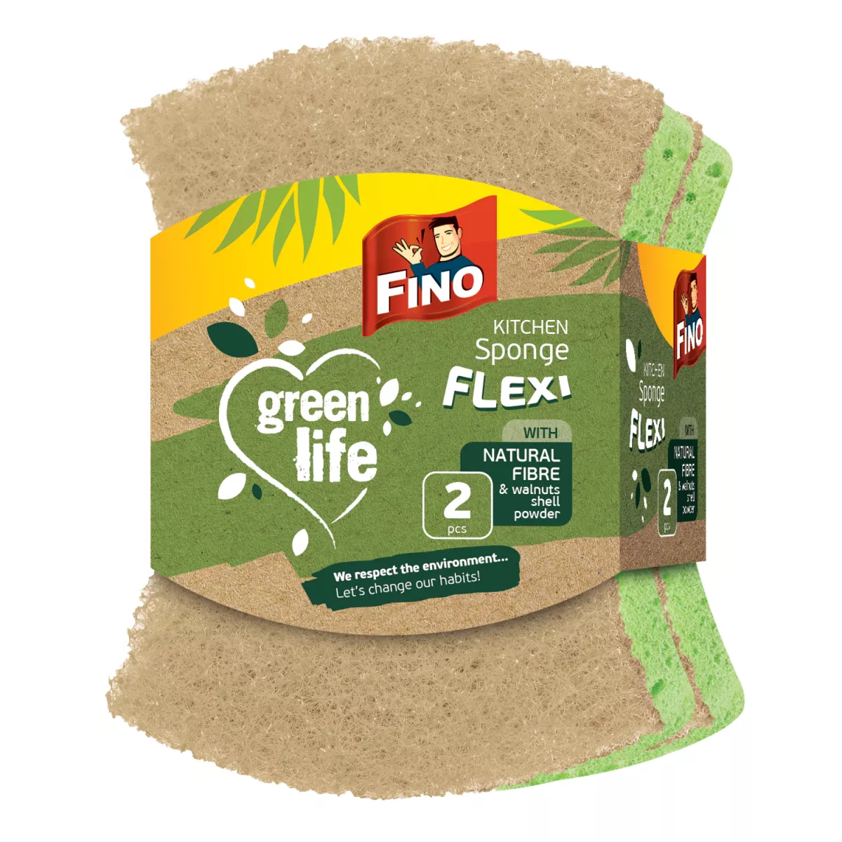 Fino bureti green life flexi 2 buc/set [1]