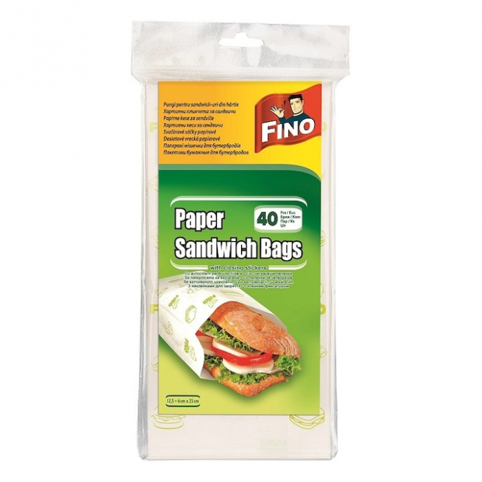 Fino pungi sandwich hartie 40buc [1]
