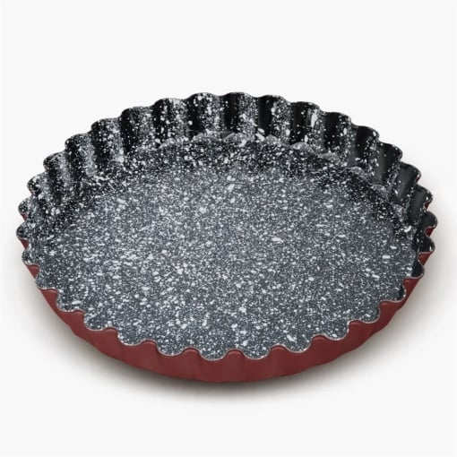 Formă pentru tartă Blaumann BL-4102, 28 cm, oțel carbon, acoperire ceramică marmură, 2 straturi [2]