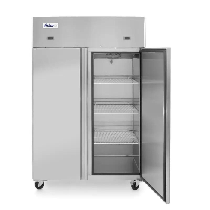 Frigider si congelator profesional Hendi Profi Line cu 2 usi 420+420 L 1200x745x(H)1950 mm otel inoxidabil -2/+8°C, -17˚/-22˚C 700 W 3 rafturi 510x525 mm incluse [2]