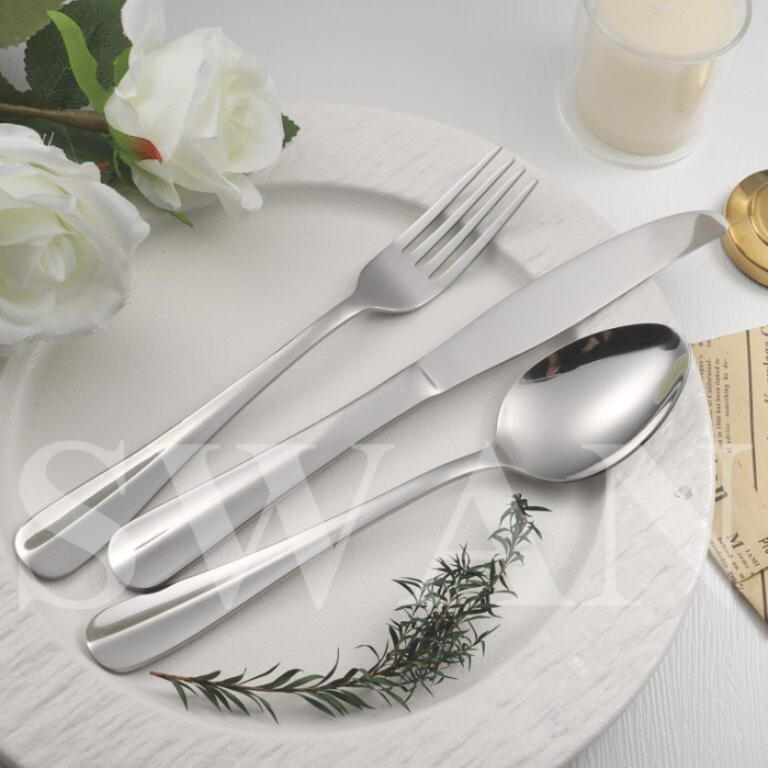 Furculiță din Inox – Baguette - 6 Buc / Set [6]