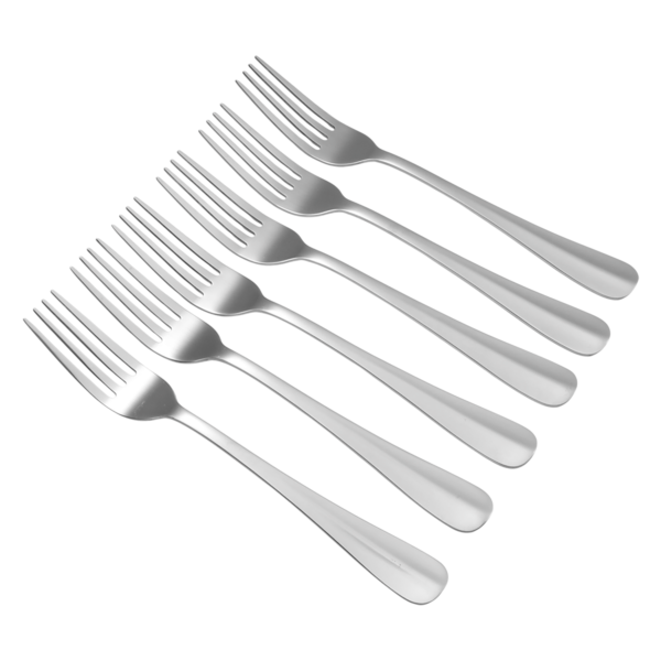 Furculiță din Inox – Baguette - 6 Buc / Set [1]