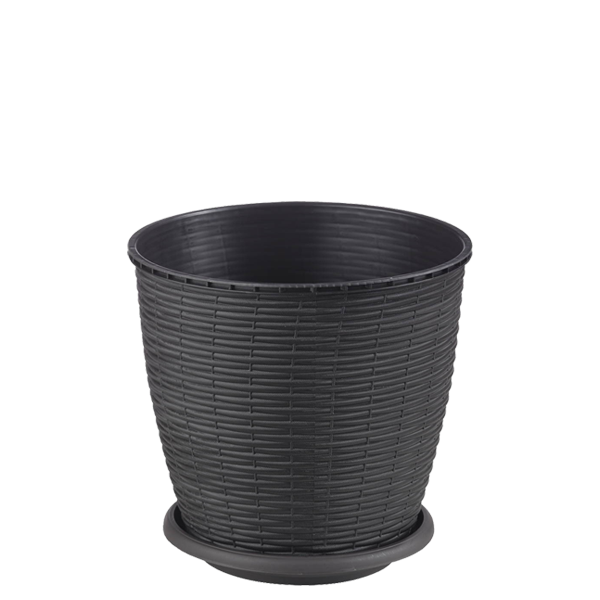 Ghiveci ratan 2.75l wenge crl [1]