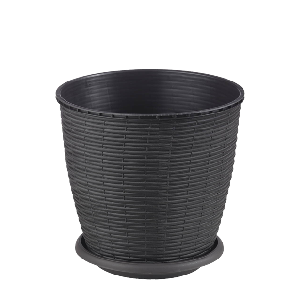 Ghiveci ratan 6l wenge crl [1]