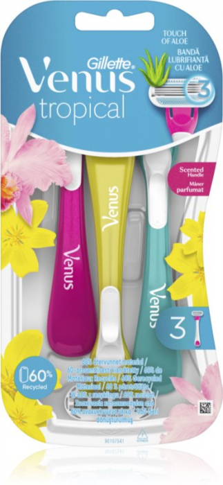 Gillette aparat ras venus3 tropical 3buc [1]